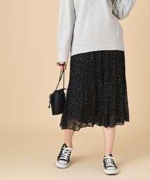 INTERPLANET | スタージャガードプリーツスカート(スカート)