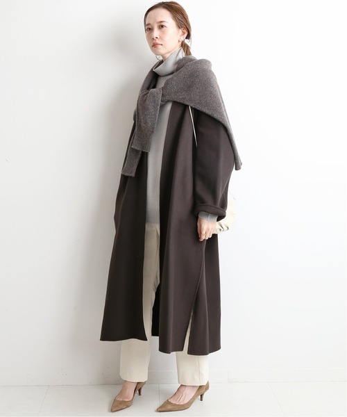 イエナ【美品】 IENA クリスタルオックスノーカラーコート コート IENA（イエナ）の「クリスタルオックスノーカラーコート