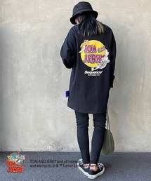 【WEB限定】[SEQUENCE BY B-ONE-SOUL/シークエンス] トムとジェリー バックプリントTシャツ