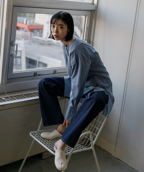 VACANCY（ヴァカンシー）の「足袋ミュールサンダル（サンダル・レディース・ホワイト/ブラック/シルバー・SMALL/MEDIUM/LARGE）」の4枚目の写真