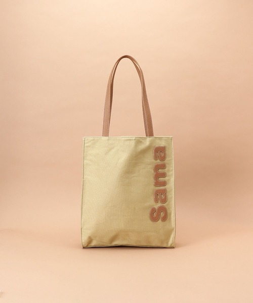 Samantha Thavasa（サマンサタバサ）の「[オンライン&一部店舗限定カラー]サマンサタバサパッチワークトート　縦長サイズ（トートバッグ・レディース・ブラック/カーキ/キャメル/ラベンダー/ベビーピンク/ブラウン/ミント/ダークグレー/イエロー系その他・FREE）」の8枚目の写真