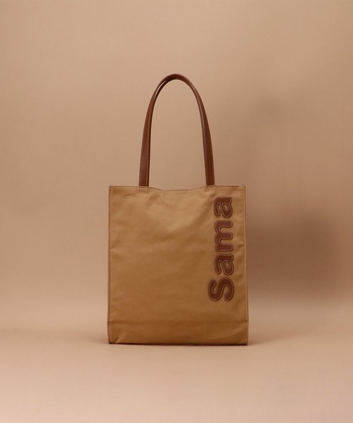 Samantha Thavasa（サマンサタバサ）の「[オンライン&一部店舗限定カラー]サマンサタバサパッチワークトート　縦長サイズ（トートバッグ・レディース・ブラック/カーキ/キャメル/ラベンダー/ベビーピンク/ブラウン/ミント/ダークグレー/イエロー系その他・FREE）」の4枚目の写真