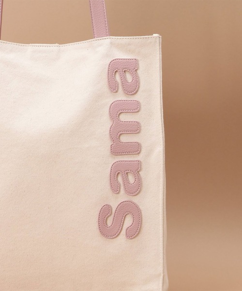 Samantha Thavasa（サマンサタバサ）の「[オンライン&一部店舗限定カラー]サマンサタバサパッチワークトート　縦長サイズ（トートバッグ・レディース・ブラック/カーキ/キャメル/ラベンダー/ベビーピンク/ブラウン/ミント/ダークグレー/イエロー系その他・FREE）」の15枚目の写真