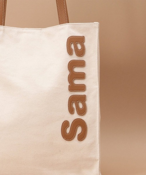 Samantha Thavasa（サマンサタバサ）の「[オンライン&一部店舗限定カラー]サマンサタバサパッチワークトート　縦長サイズ（トートバッグ・レディース・ブラック/カーキ/キャメル/ラベンダー/ベビーピンク/ブラウン/ミント/ダークグレー/イエロー系その他・FREE）」の17枚目の写真