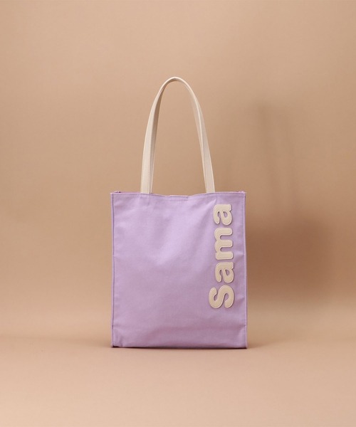 Samantha Thavasa（サマンサタバサ）の「[オンライン&一部店舗限定カラー]サマンサタバサパッチワークトート　縦長サイズ（トートバッグ・レディース・ブラック/カーキ/キャメル/ラベンダー/ベビーピンク/ブラウン/ミント/ダークグレー/イエロー系その他・FREE）」の21枚目の写真