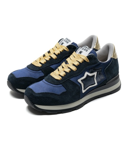 Atlantic STARS（アトランティックスターズ）の「【JAPAN LIMITED】CINEMA - VEGA | シネマ - ベガ（スニーカー・レディース・ネイビー/ライトグリーン/ベージュ/ワインレッド/ブラック・36/38/35/37/39）」の17枚目の写真