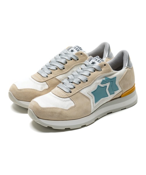 Atlantic STARS（アトランティックスターズ）の「【JAPAN LIMITED】CINEMA - VEGA | シネマ - ベガ（スニーカー・レディース・ネイビー/ライトグリーン/ベージュ/ワインレッド/ブラック・36/38/35/37/39）」の10枚目の写真