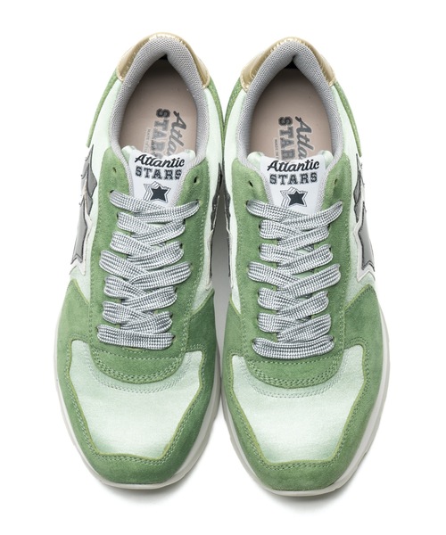 Atlantic STARS（アトランティックスターズ）の「【JAPAN LIMITED】CINEMA - VEGA | シネマ - ベガ（スニーカー・レディース・ネイビー/ライトグリーン/ベージュ/ワインレッド/ブラック・36/38/35/37/39）」の15枚目の写真