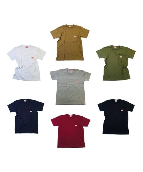BIG MIKE(ビッグマイク)の「BIG MIKE ビックマイク / SUNGLASSES POCKET TEE サングラスポケットTシャツ // 102028500(Tシャツ/カットソー・メンズ・ホワイト/ブラック/ネイビー/グレー/オリーブ/キャメル/マルーン・MEDIUM/X-LARGE/LARGE/XX-LARGE)」の14枚目の写真