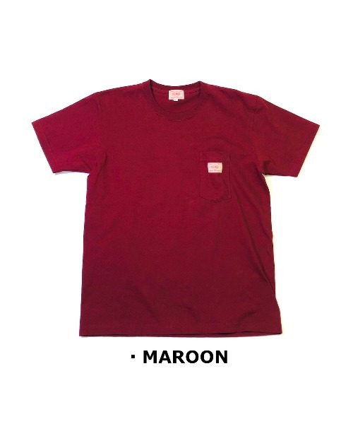 BIG MIKE(ビッグマイク)の「BIG MIKE ビックマイク / SUNGLASSES POCKET TEE サングラスポケットTシャツ // 102028500(Tシャツ/カットソー・メンズ・ホワイト/ブラック/ネイビー/グレー/オリーブ/キャメル/マルーン・MEDIUM/X-LARGE/LARGE/XX-LARGE)」の9枚目の写真