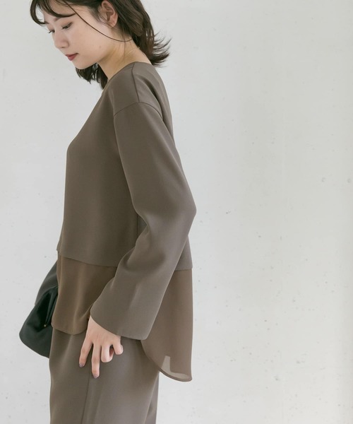 URBAN RESEARCH ROSSO WOMEN（アーバンリサーチ ロッソ）の「異素材 