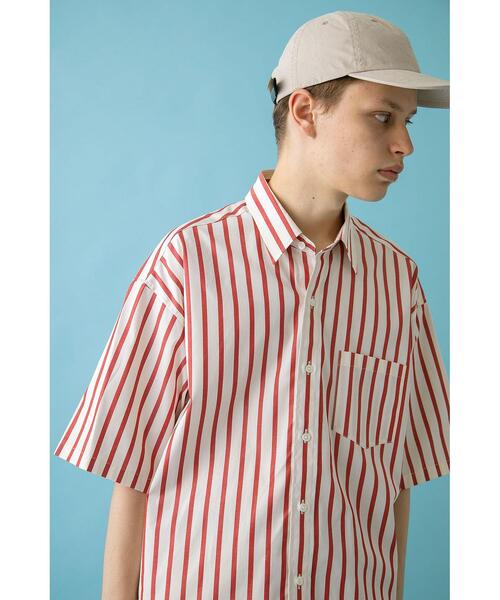 MONKEY TIME（モンキータイム）の「＜monkey time＞ TYPE WRITER LONG SHIRT/シャツ（シャツ/ブラウス・メンズ・ワインレッド/コバルトブルー・S/M/L/XL）」の15枚目の写真