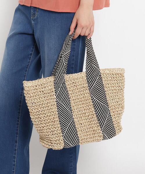 grove(グローブ)の「◆コードラメペーパートート(トートバッグ・レディース・ベージュ/グレー/カーキ/アイボリー・00)」の6枚目の写真