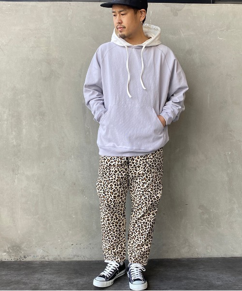 JAPAN BLUE JEANS（ジャパンブルージーンズ）の「[JAPAN BLUE/ジャパンブルー] シェフカーゴパンツ（その他パンツ・メンズ・レオパード/ネイビー・M/L）」の4枚目の写真