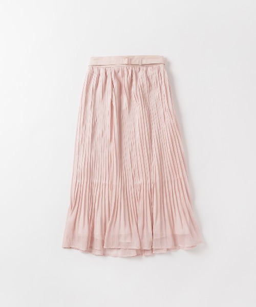 WILLSELECTION（ウィルセレクション）の「クリスタル楊柳プリーツスカート（スカート・レディース・アイボリー/ラベンダー/ピンク・MEDIUM）」の3枚目の写真