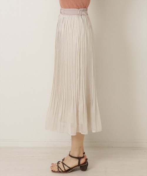 WILLSELECTION（ウィルセレクション）の「クリスタル楊柳プリーツスカート（スカート・レディース・アイボリー/ラベンダー/ピンク・MEDIUM）」の7枚目の写真