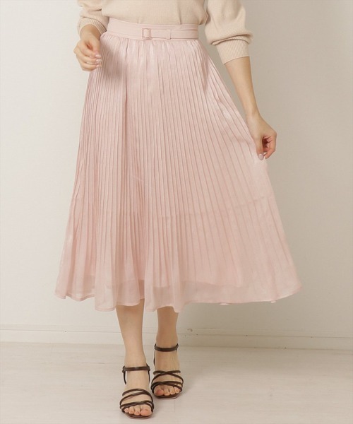 WILLSELECTION（ウィルセレクション）の「クリスタル楊柳プリーツスカート（スカート・レディース・アイボリー/ラベンダー/ピンク・MEDIUM）」の13枚目の写真