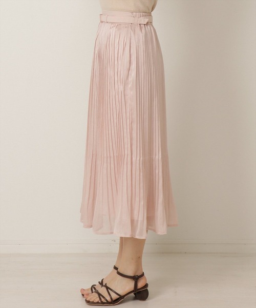 WILLSELECTION（ウィルセレクション）の「クリスタル楊柳プリーツスカート（スカート・レディース・アイボリー/ラベンダー/ピンク・MEDIUM）」の14枚目の写真