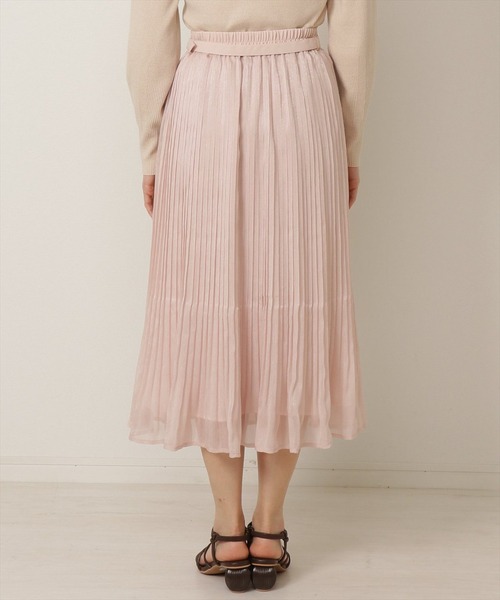 WILLSELECTION（ウィルセレクション）の「クリスタル楊柳プリーツスカート（スカート・レディース・アイボリー/ラベンダー/ピンク・MEDIUM）」の15枚目の写真