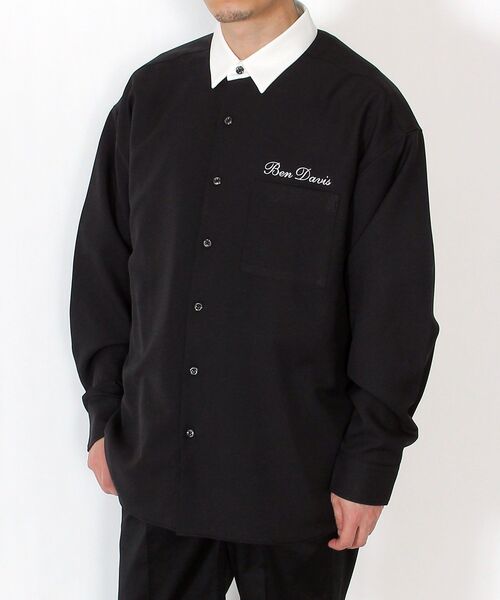 NAVAL(ナバル)の「NVL/MONOTONE BACK PRINT LS SHIRTS(シャツ/ブラウス・メンズ・ホワイト/ブラック・LARGE/MEDIUM)」の3枚目の写真