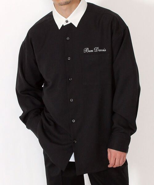 NAVAL(ナバル)の「NVL/MONOTONE BACK PRINT LS SHIRTS(シャツ/ブラウス・メンズ・ホワイト/ブラック・LARGE/MEDIUM)」の5枚目の写真
