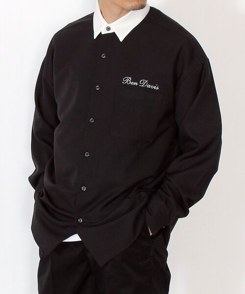 NAVAL(ナバル)の「NVL/MONOTONE BACK PRINT LS SHIRTS(シャツ/ブラウス・メンズ・ホワイト/ブラック・LARGE/MEDIUM)」の6枚目の写真