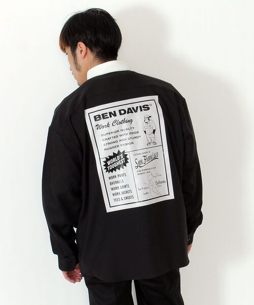 NAVAL(ナバル)の「NVL/MONOTONE BACK PRINT LS SHIRTS(シャツ/ブラウス・メンズ・ホワイト/ブラック・LARGE/MEDIUM)」の8枚目の写真