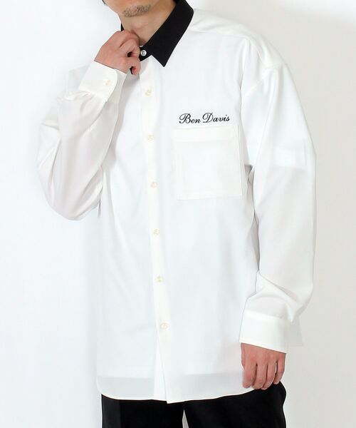 NAVAL(ナバル)の「NVL/MONOTONE BACK PRINT LS SHIRTS(シャツ/ブラウス・メンズ・ホワイト/ブラック・LARGE/MEDIUM)」の11枚目の写真