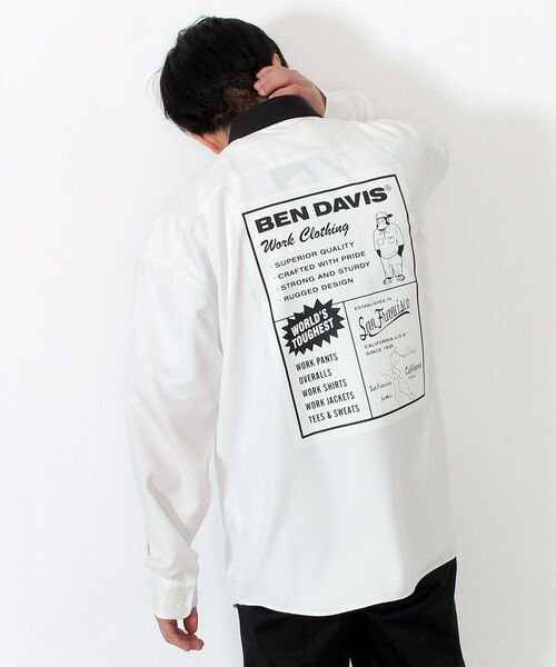 NAVAL(ナバル)の「NVL/MONOTONE BACK PRINT LS SHIRTS(シャツ/ブラウス・メンズ・ホワイト/ブラック・LARGE/MEDIUM)」の13枚目の写真