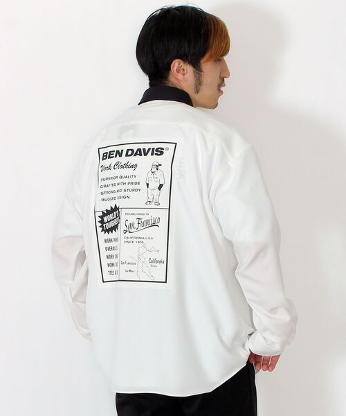 NAVAL(ナバル)の「NVL/MONOTONE BACK PRINT LS SHIRTS(シャツ/ブラウス・メンズ・ホワイト/ブラック・LARGE/MEDIUM)」の14枚目の写真