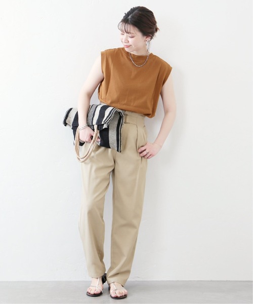 JOURNAL STANDARD(ジャーナルスタンダード)の「■■汗ジミ防止ノースリーブTシャツ◆(Tシャツ/カットソー・レディース・グレー/ブラウン/ブラック/ホワイト系その他/ホワイト・FREE)」の13枚目の写真