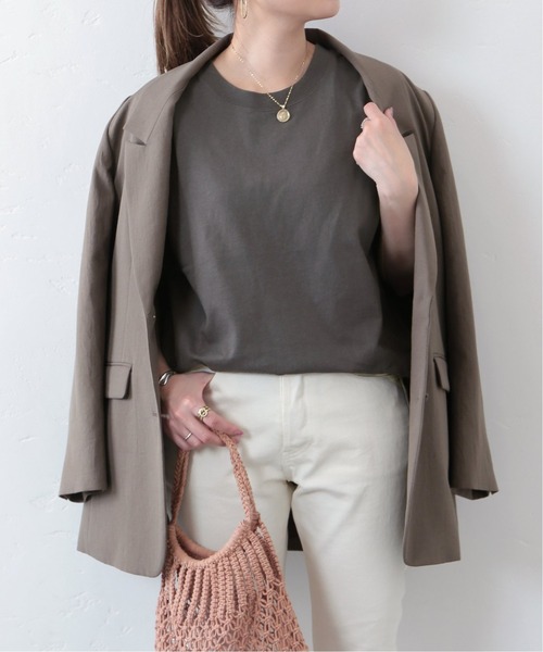 JOURNAL STANDARD(ジャーナルスタンダード)の「■■汗ジミ防止ノースリーブTシャツ◆(Tシャツ/カットソー・レディース・グレー/ブラウン/ブラック/ホワイト系その他/ホワイト・FREE)」の6枚目の写真