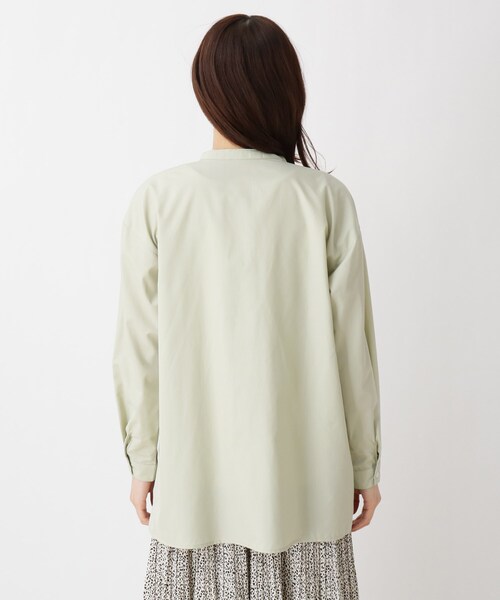 SHOO・LA・RUE(シューラルー)の「◆【2点セット】ピンタックシャツ+インナー(その他トップス・レディース・ホワイト系/ライトグリーン/ネイビー系2・02/03/04)」の10枚目の写真