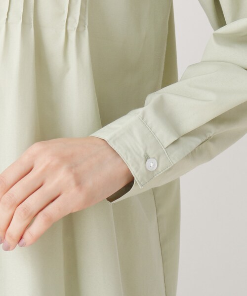 SHOO・LA・RUE(シューラルー)の「◆【2点セット】ピンタックシャツ+インナー(その他トップス・レディース・ホワイト系/ライトグリーン/ネイビー系2・02/03/04)」の11枚目の写真