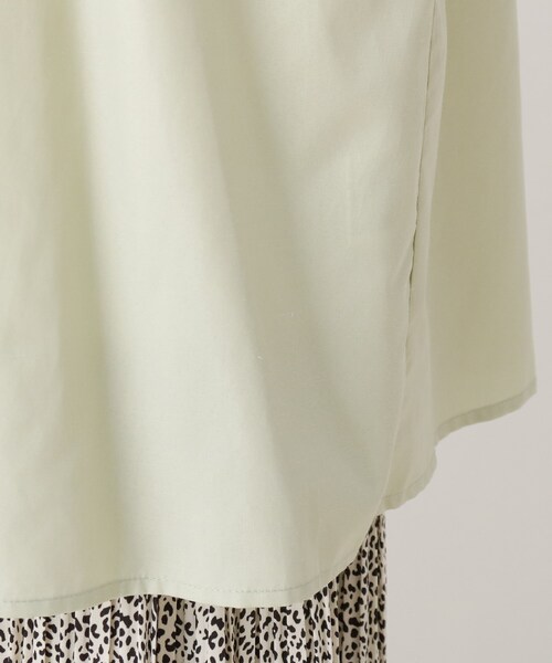 SHOO・LA・RUE(シューラルー)の「◆【2点セット】ピンタックシャツ+インナー(その他トップス・レディース・ホワイト系/ライトグリーン/ネイビー系2・02/03/04)」の8枚目の写真