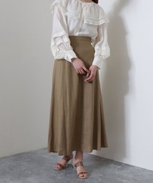 archives | 麻混バックレースアップスカート(スカート)
