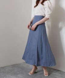 archives | 麻混バックレースアップスカート(スカート)