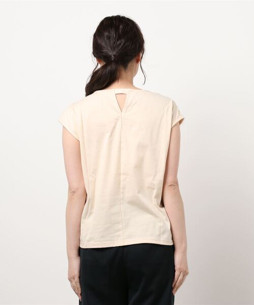 NICOLE white（ニコルホワイト）の「フロントフリンジジャガードブラウス（シャツ/ブラウス・レディース・オフホワイト/サックスブルー・FREE）」の13枚目の写真