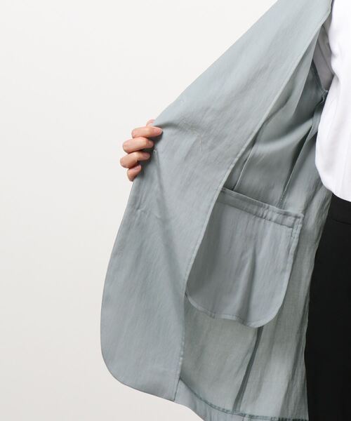 La SRIC（ラスリック）の「La SRIC / オーバーサイズテーラージャケット 【セットアップ可】（テーラードジャケット・レディース・ブルー系その他/ベージュ・38）」の15枚目の写真