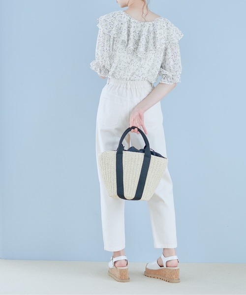 OLIVE des OLIVE（オリーブデオリーブ）の「ヒロイン級ダブルフロントブラウス（シャツ/ブラウス・レディース・ホワイト/オフホワイト/アイボリー・FREE）」の20枚目の写真