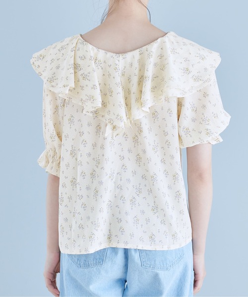 OLIVE des OLIVE（オリーブデオリーブ）の「ヒロイン級ダブルフロントブラウス（シャツ/ブラウス・レディース・ホワイト/オフホワイト/アイボリー・FREE）」の21枚目の写真