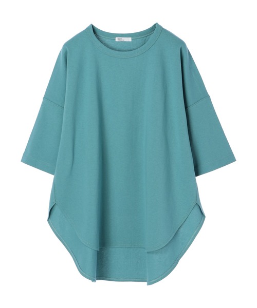 CRAFT STANDARD BOUTIQUE(クラフトスタンダードブティック)の「ハーフスリーブTシャツ *(Tシャツ/カットソー・レディース・ネイビー/ライトグリーン/アイボリー/ブルーグリーン/ブルー系その他2/イエロー系その他2・FREE)」の13枚目の写真