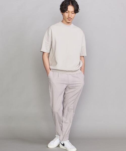 BEAUTY&YOUTH UNITED ARROWS（ビューティーアンドユースユナイテッドアローズ）の「BY ソアロン ワイド テーパード イージー パンツ（その他パンツ・メンズ・ベージュ/オリーブ/ダークグレー/ナチュラル・SMALL/MEDIUM/LARGE/X-LARGE）」の8枚目の写真