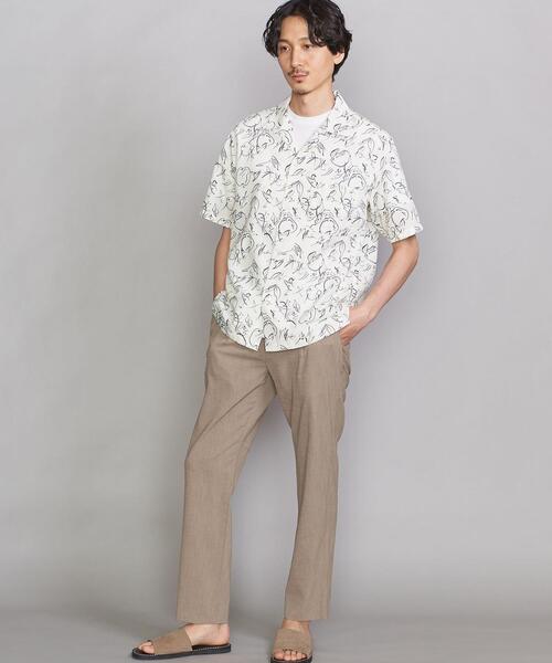 BEAUTY&YOUTH UNITED ARROWS（ビューティーアンドユースユナイテッドアローズ）の「BY ソアロン ワイド テーパード イージー パンツ（その他パンツ・メンズ・ベージュ/オリーブ/ダークグレー/ナチュラル・SMALL/MEDIUM/LARGE/X-LARGE）」の13枚目の写真