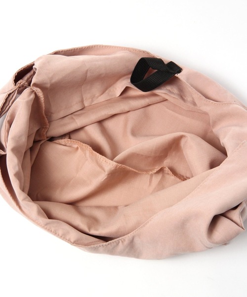 GLOBAL WORK（グローバルワーク）の「畳めるロゴコンビニバック/941766（エコバッグ/サブバッグ・レディース・ピンク/ライトブルー/ライトグリーン/ダークグレー・FREE）」の7枚目の写真