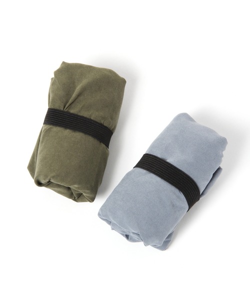 GLOBAL WORK（グローバルワーク）の「畳めるロゴコンビニバック/941766（エコバッグ/サブバッグ・レディース・ピンク/ライトブルー/ライトグリーン/ダークグレー・FREE）」の9枚目の写真