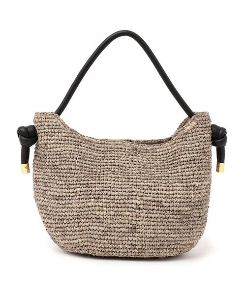 SHIPS（シップス）の「VIOLAd’ORO:サンドロワンハンドルバッグ（かごバッグ・レディース・ベージュ/ライトグレー・ONE SIZE）」の2枚目の写真