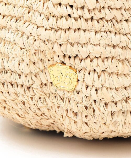 SHIPS（シップス）の「VIOLAd’ORO:サンドロワンハンドルバッグ（かごバッグ・レディース・ベージュ/ライトグレー・ONE SIZE）」の10枚目の写真