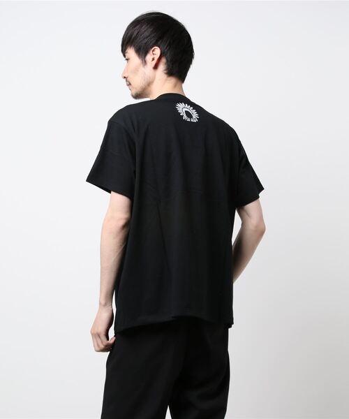 チャイハネ（チャイハネ）の「【チャイハネ】洋輔×Amina キャンプTシャツ（Tシャツ/カットソー・メンズ・ホワイト/ブラック/オレンジ・M/L）」の9枚目の写真