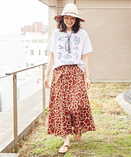 チャイハネ（チャイハネ）の「【チャイハネ】洋輔×Amina キャンプTシャツ（Tシャツ/カットソー・メンズ・ホワイト/ブラック/オレンジ・M/L）」の20枚目の写真